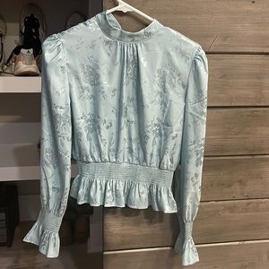 Blue blouse size Small